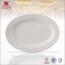 Vaisselle en céramique pour l&#39;hôtel, plat et plaque d&#39;Inde bon marché